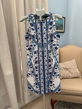 Banana Republic | Dresses | Banana Republic Cream Denim Elle Midi Dress